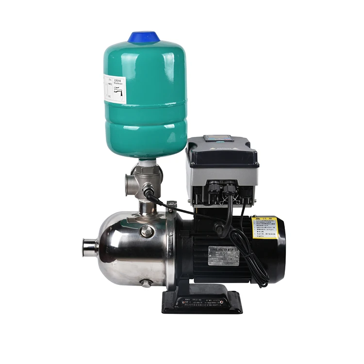 High-Pressure Intelligent Variable Frequency Water Pump Stainless Multistage Pump Wastewater Treatment 5HP Electric Booster OEM