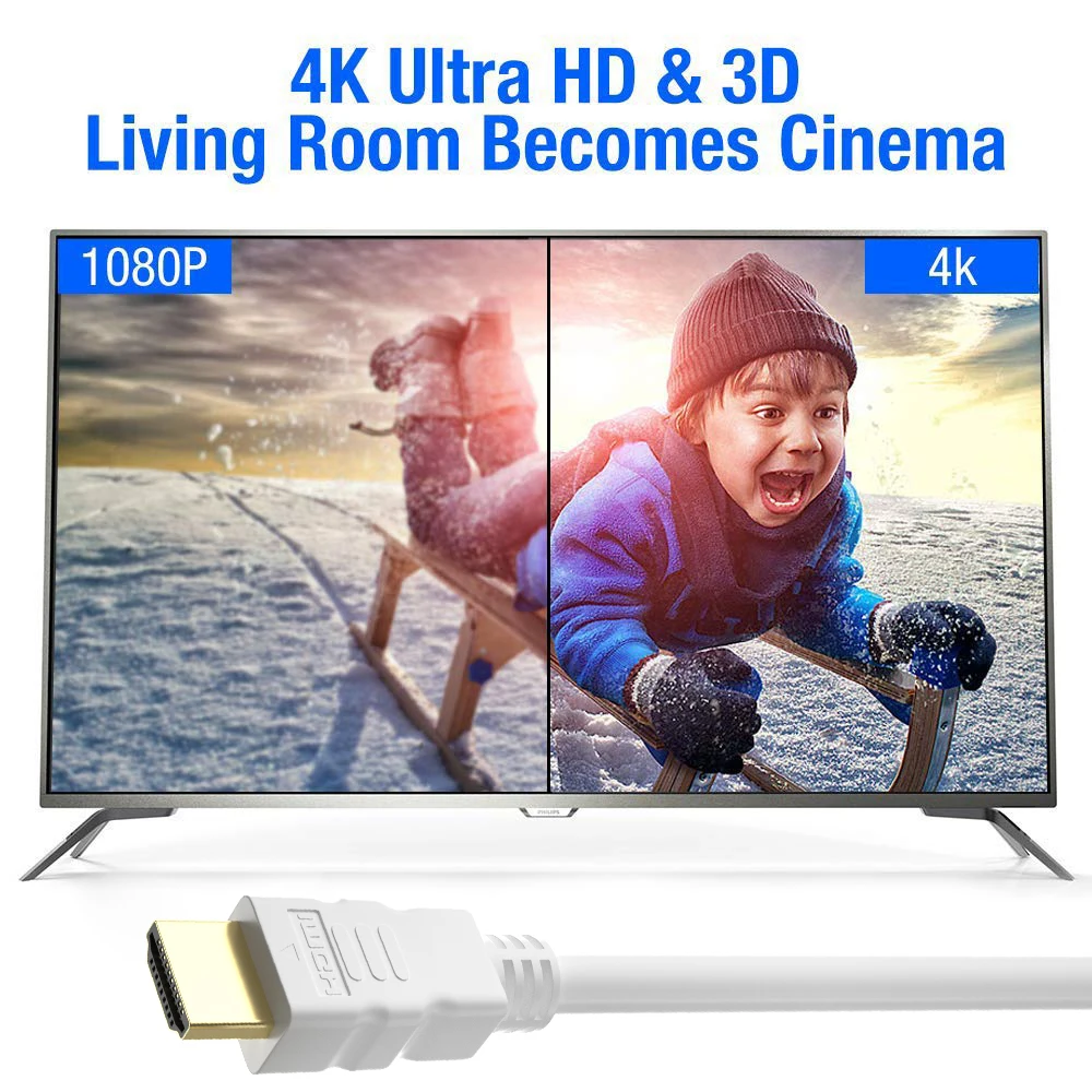  Китайский профессиональный производитель HDMI 2 0 кабель 1 м 5 18 Гбит/с 4K