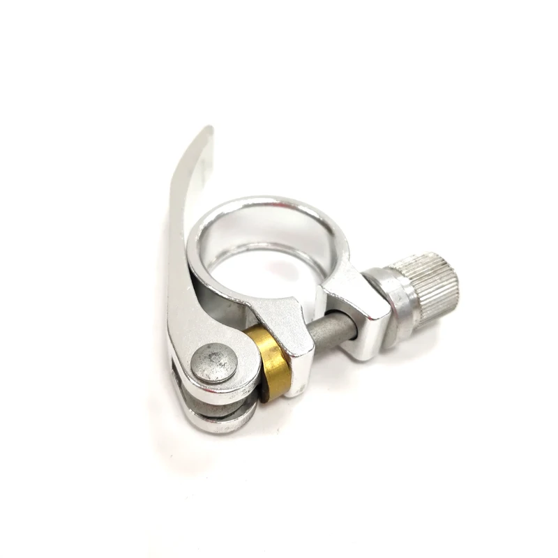 YT custom  bicycle parts CNC machining aluminum BMX road bike seat clamp quick release