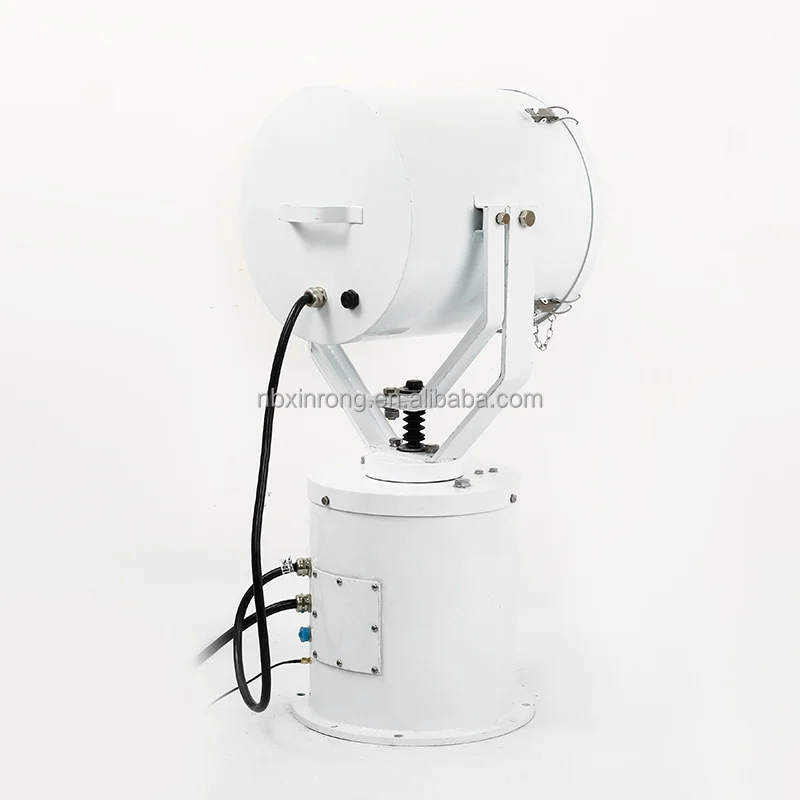 TG27-A Stainless Steel Waterproof 1000w Marine Outdoor Searchlight Remote Control Rotating Halogen Search Light For boat