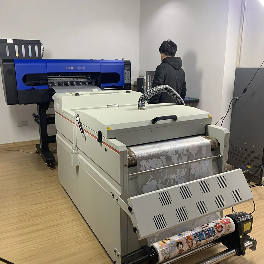 Digital dtf pet film printer T shirt Textile printing machine dtf printer 60cm with dual Eps I3200/4720/xp600 printheads