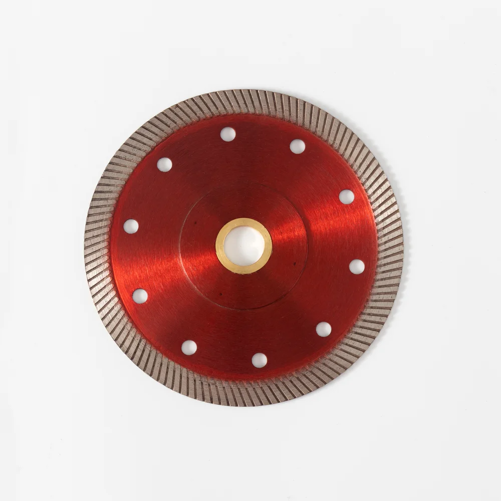 High Quality Hot press Super Thin Turbo Diamond Tiles Ceramic Saw Blade Circular Cutting Disc For Porcelain Granite