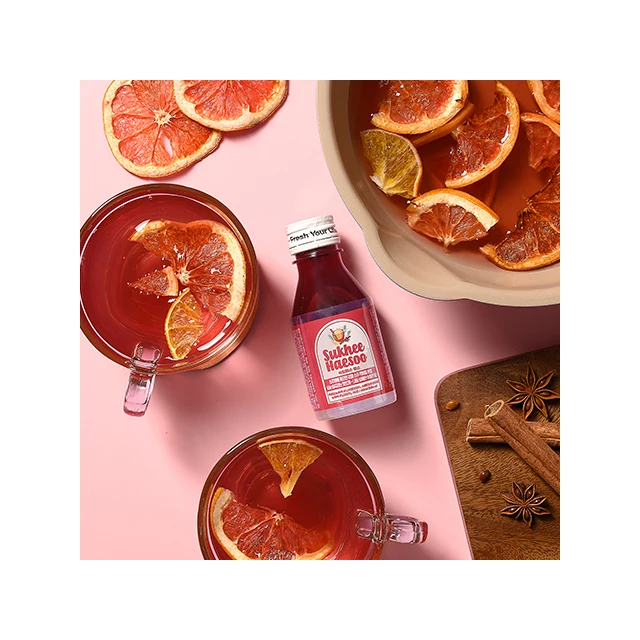 Vin Chaud Soju Cocktail 55ml Hangover Fruit beverage combine with alcohol drink to relieve while drinking SUKHEE HAESOO Somaek