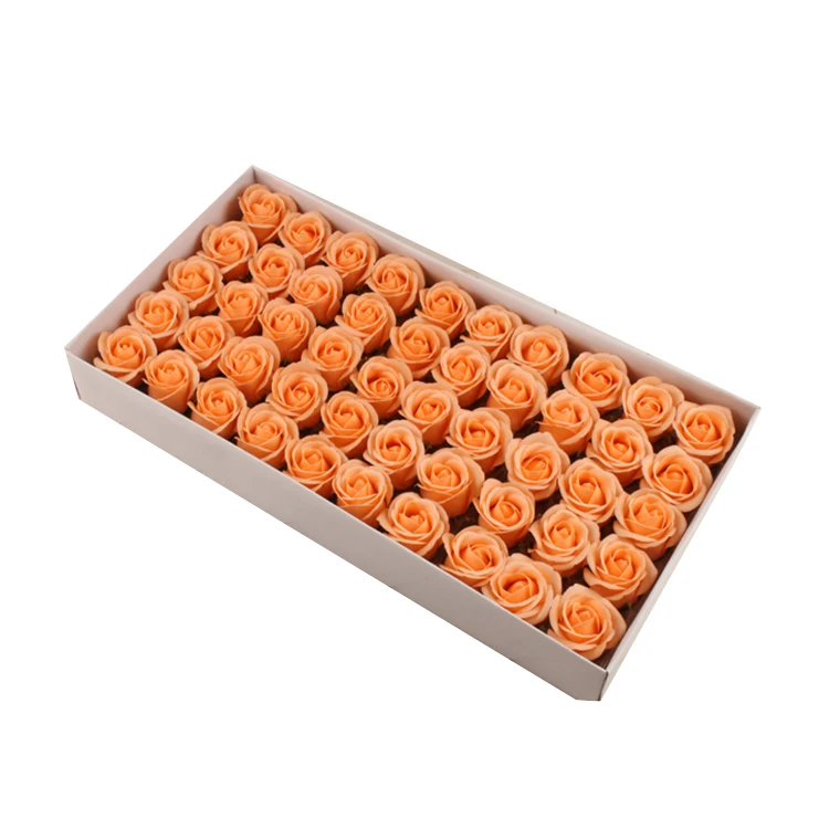2020 новый, высокое качество, оптовая продажа, 3 слоя мыло роза цветок голова