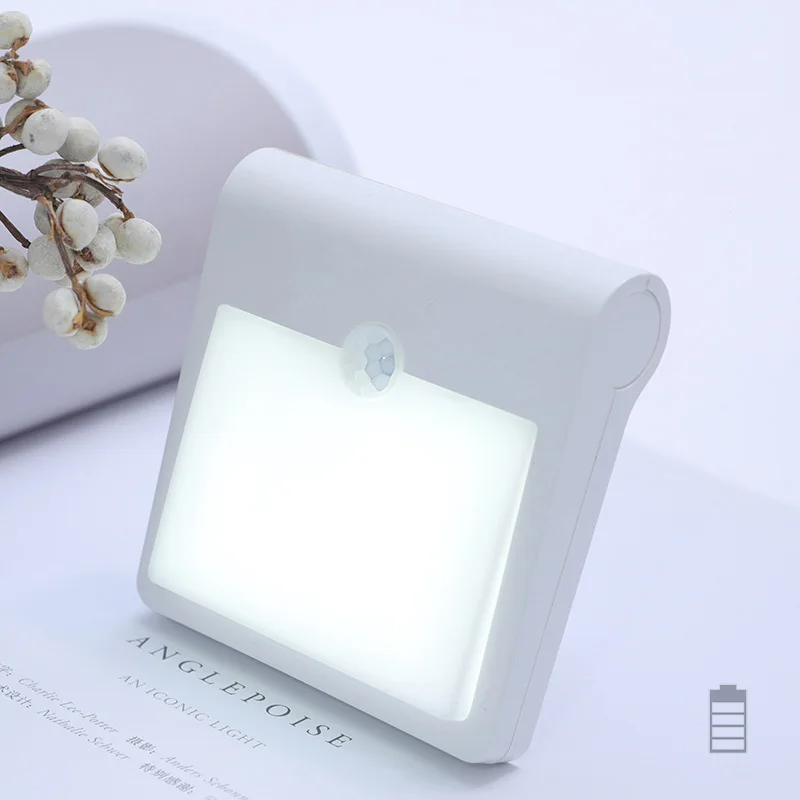 Rechargeable Motion Sensor Light Wardrobe Bedroom Hallway Wall Corridor LED Night Lamp