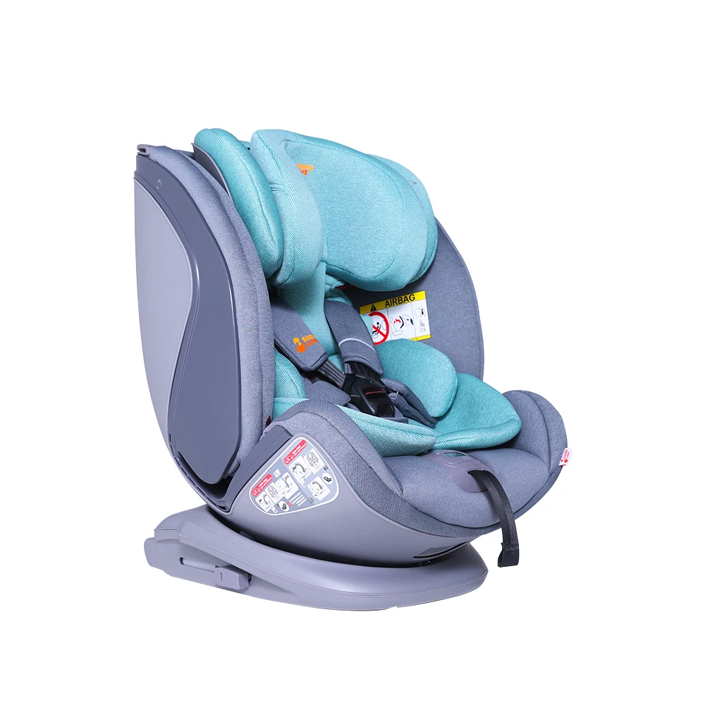 
Manufacturer Wholesale Good Quality Portable 1 2 Year New Born Baby Care Convertible Rotating Safety Car Seat 