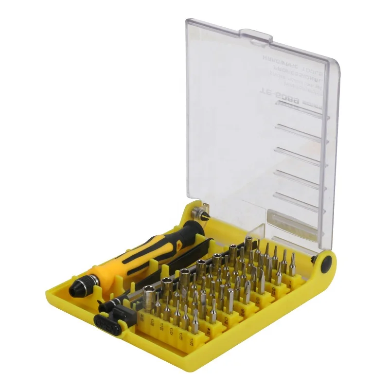Mobile Repair Tool 45 In 1 With Precision Bits Torx Screwdriver Set For Laptops Phone Tablet Electronic Device Hand Tool