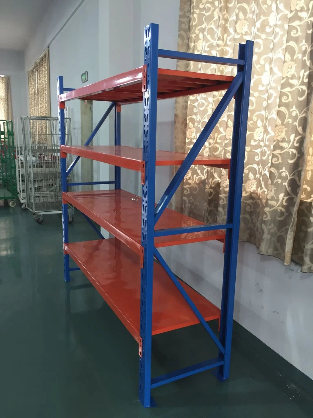 
New style metal material light duty rack warehouse shelving 