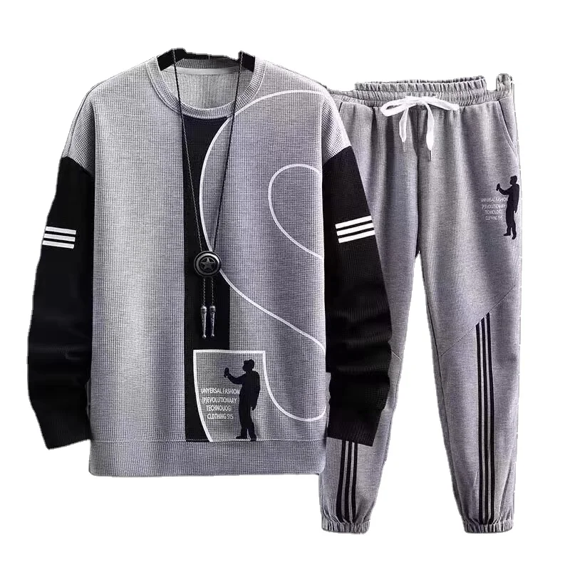 Manufacturer Custom Men T Shirt Pants Oversized OEM & ODM Pullover Breathable Loose Sports Shirts Loose Pants Suits