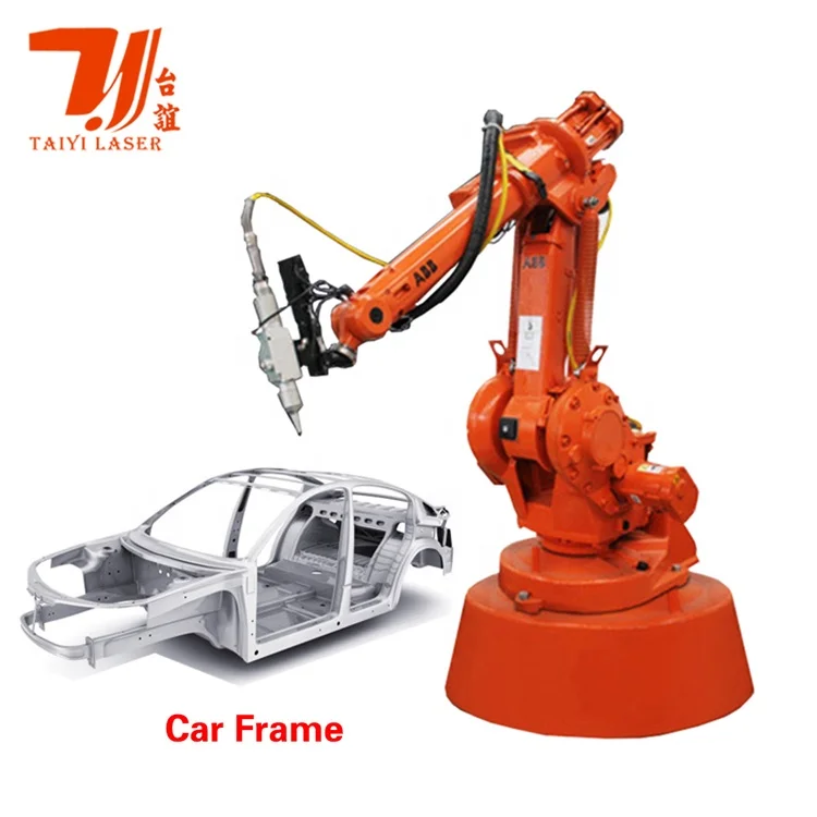 1kw 2kw 3kw 4kw 6kw Automatic Manipulator robot With Fiber Laser Machines for Metal welding cutting cleaning