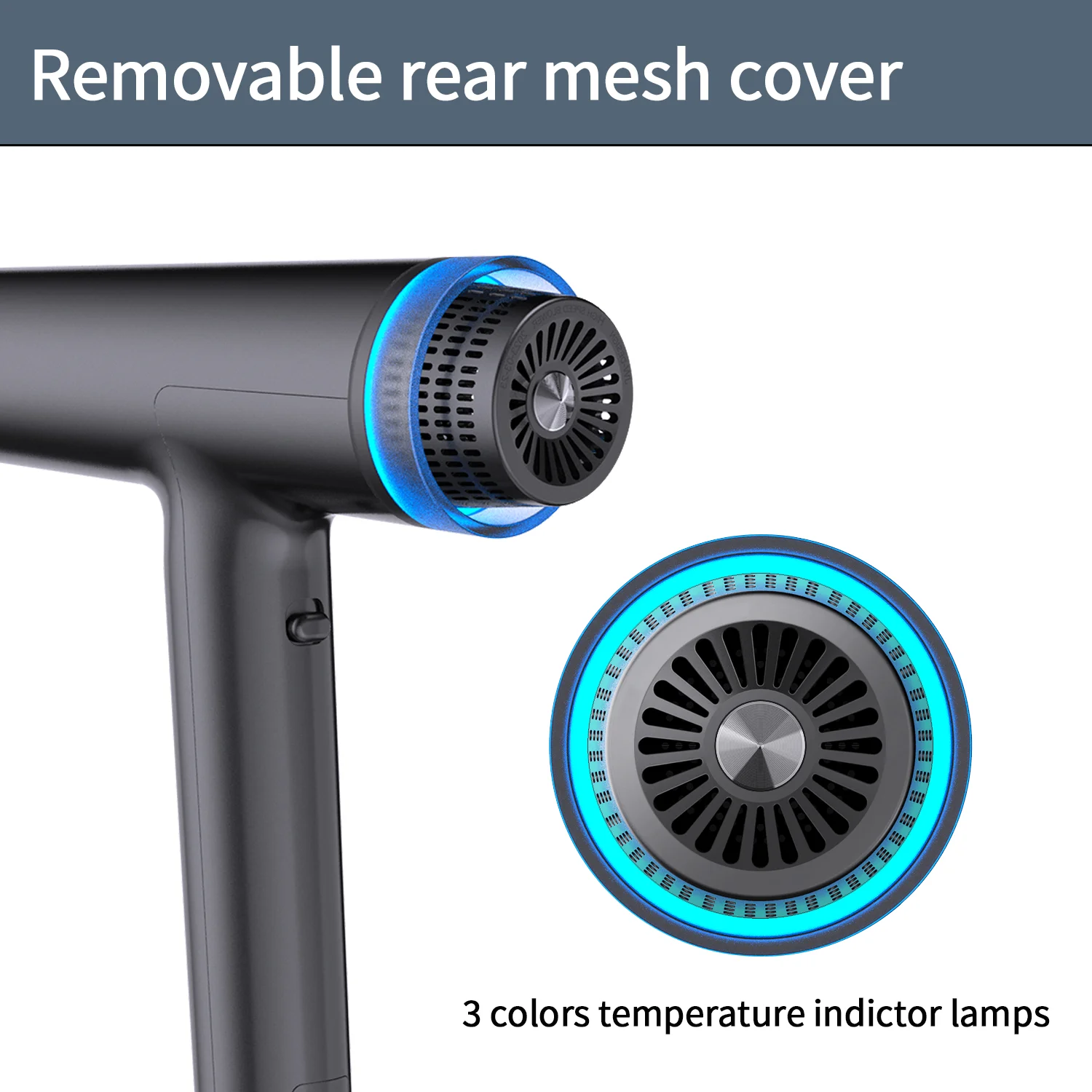 High Quality Ionic Hair Dryer Professional Hair Dryer 110000 RPM BLDC Hair Dryer