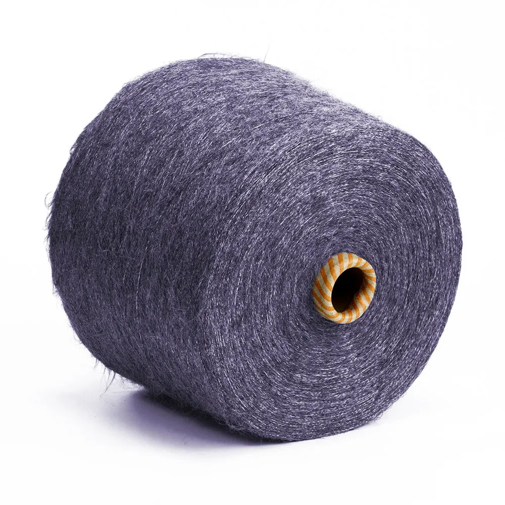 Free samples wool like yarn Acrylic spandex blend yarn made in China