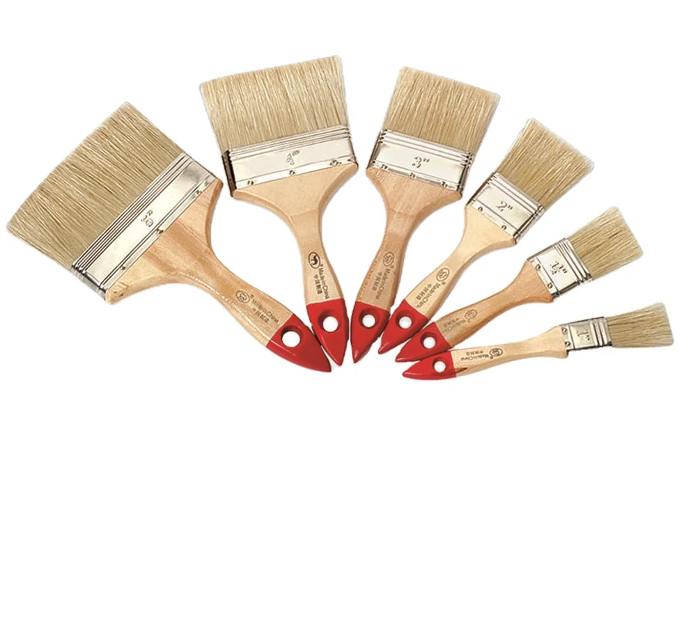 Горячая продажа деревянная ручка щетинки кисти (TX-B001)