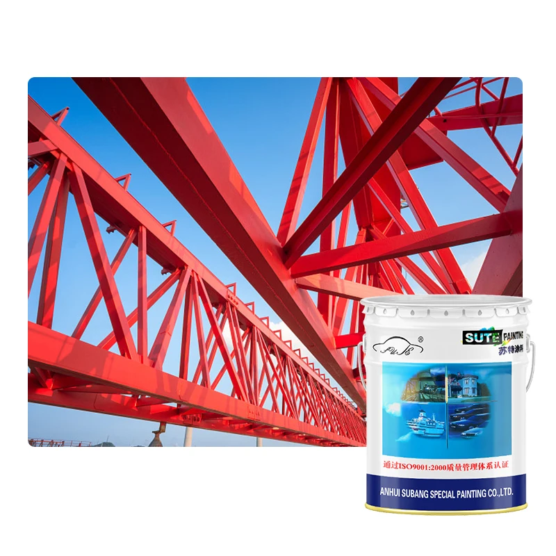 Strong adhesion Epoxy anti rust primer metal steel structure epoxy red oxide primer paint