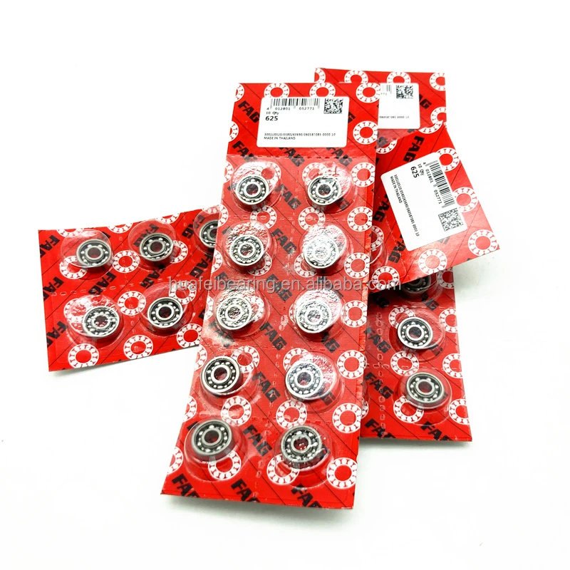 Ball bearing 625 5x16x5mm FAG 625 deep groove ball bearing