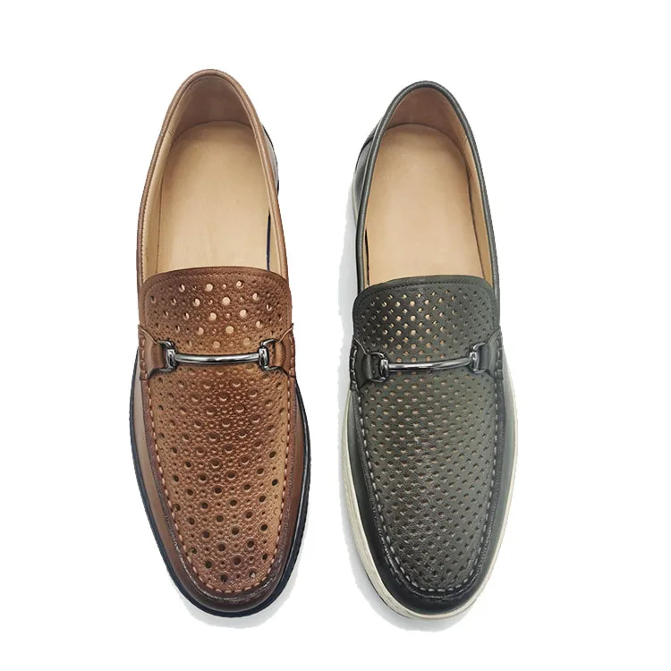 loafer shoes men leather branded oxford mens