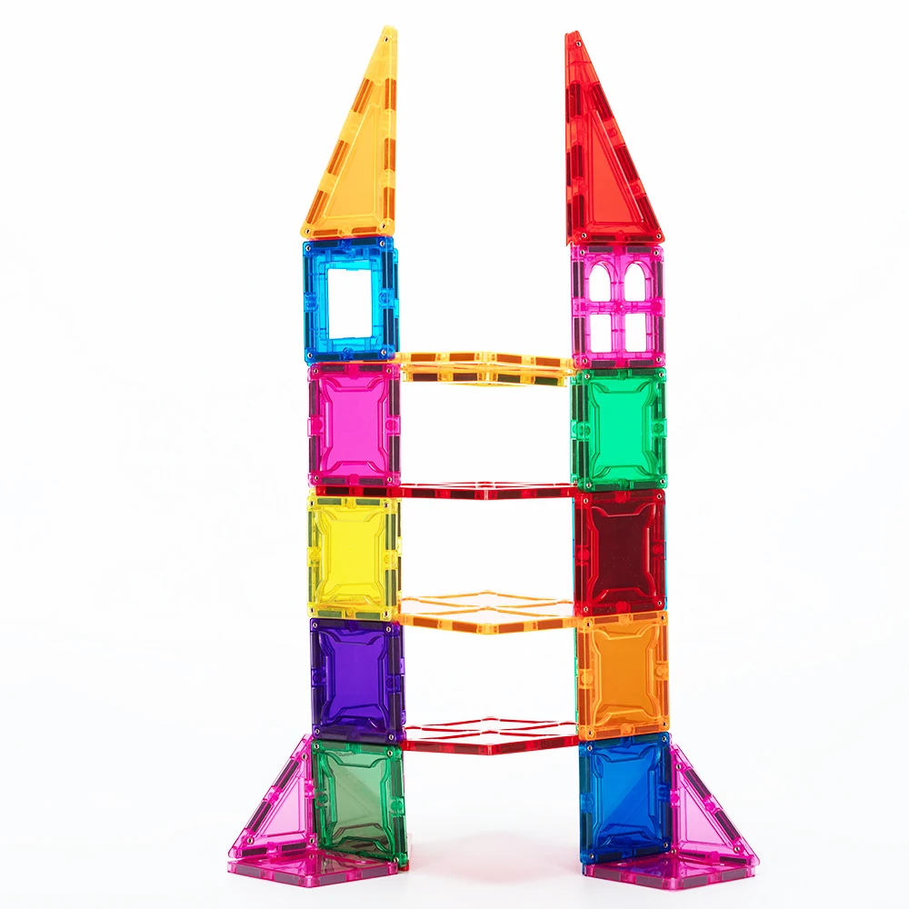 magnetic bricks Magnetic building block toy 100 pcs preschool toy building block supplier new STEM toys