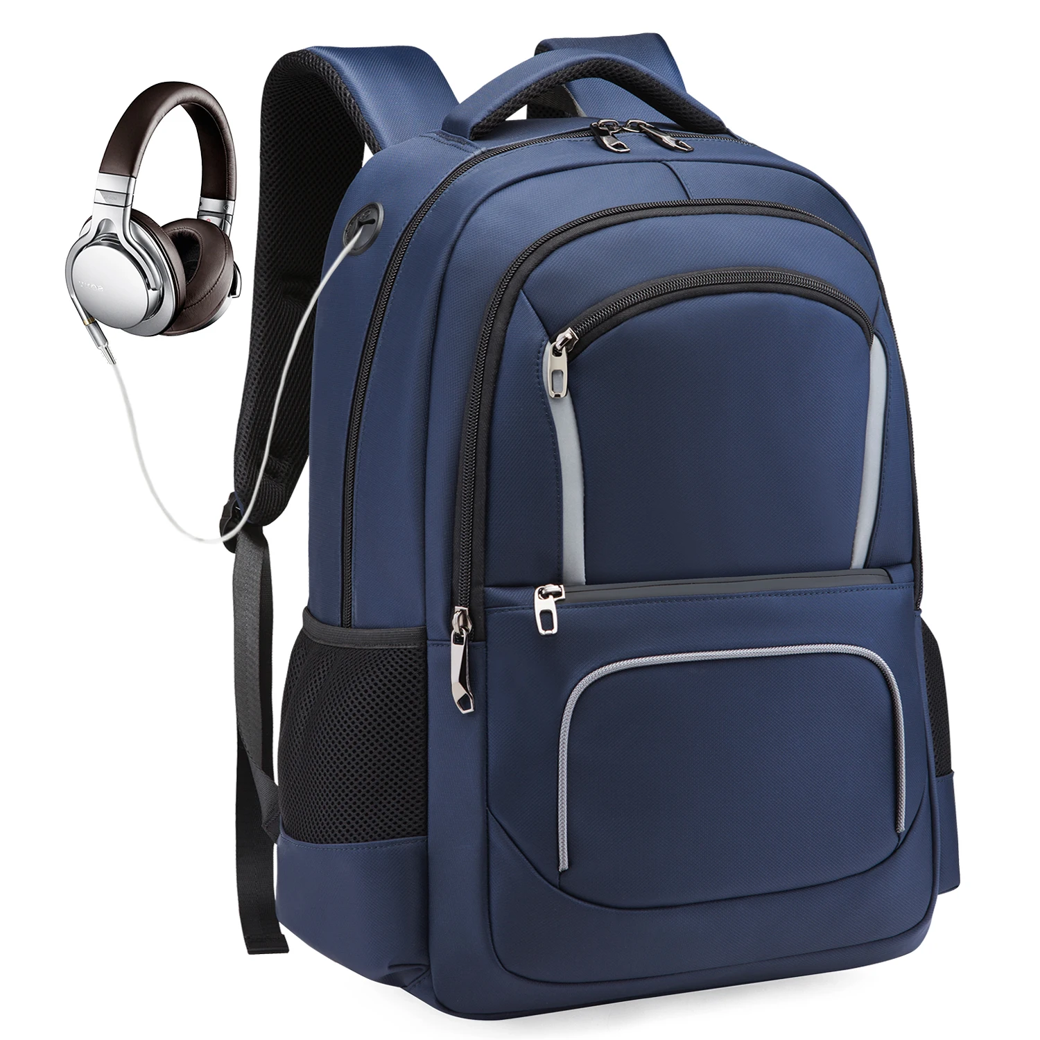 Рюкзак BH1030 Мужской многофункциональный, Модный трендовый ранец для учеников Старшей школы и компьютера в Корейском стиле, дорожная сумка