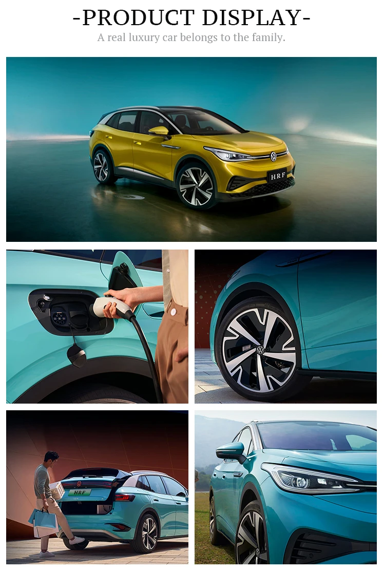 EV car VW ID.4x Pure+ Prime Lite Pro Crozz 5-door 5-seat new energy SUV car in stock electric car used id4
