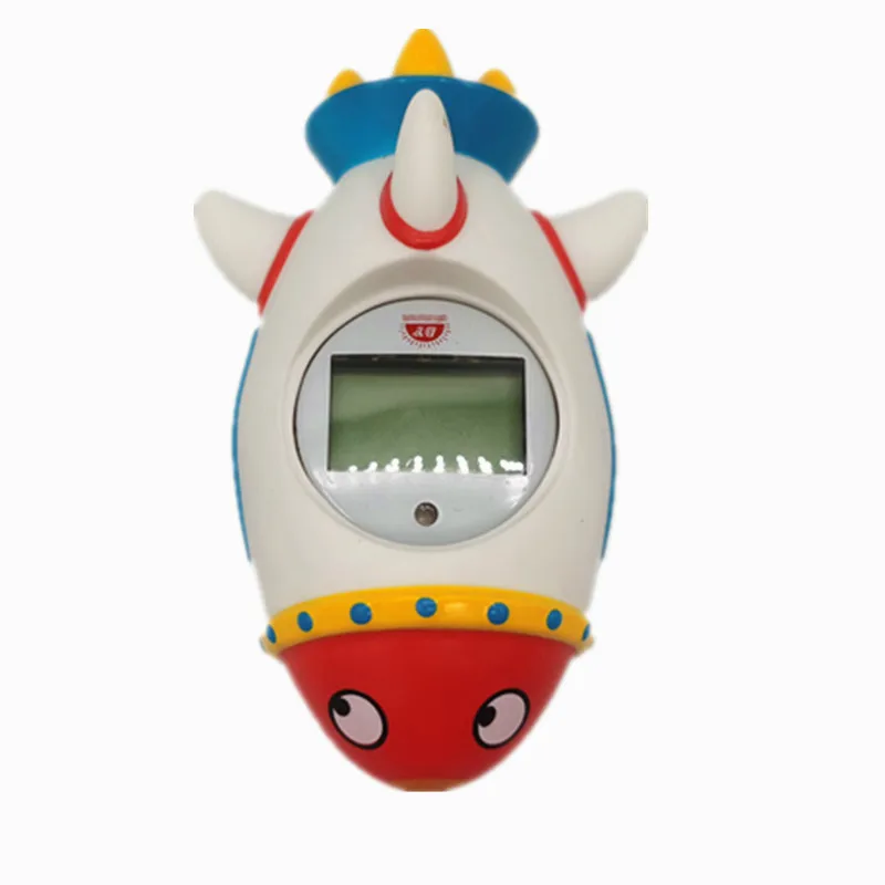 High Quality Small Moq Cute Animal Shaped Custom Logo Kids Bath Digital Waterproof Thermometers