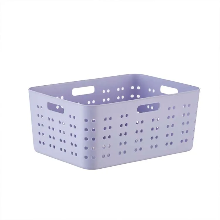 GREENSIDE Trending Products Widely Used Plastic Clothes Organizer Stackable Storage Basket
