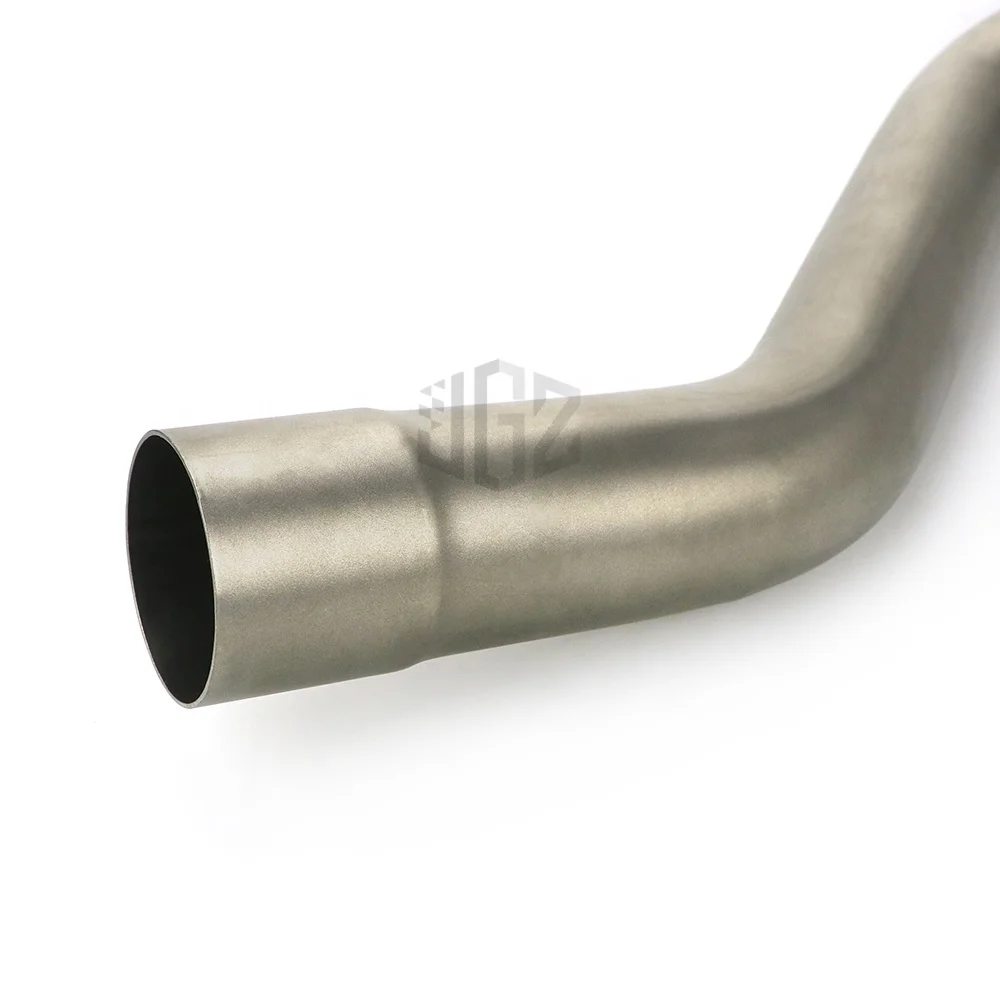 Motorcycle Exhaust Pipe Stainless Steel Middle Link Pipe Connector Escape Muffler For KAWASAKI ZX-10 2008 2009 2010 Accessories