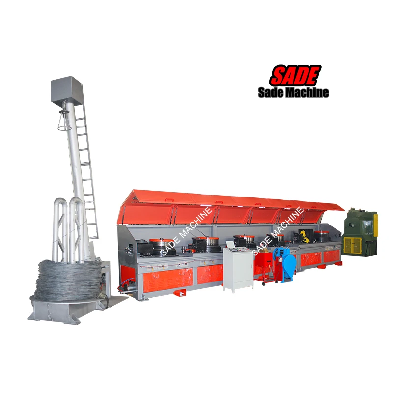 High carbon steel wire drawing machine for manufacturing spring