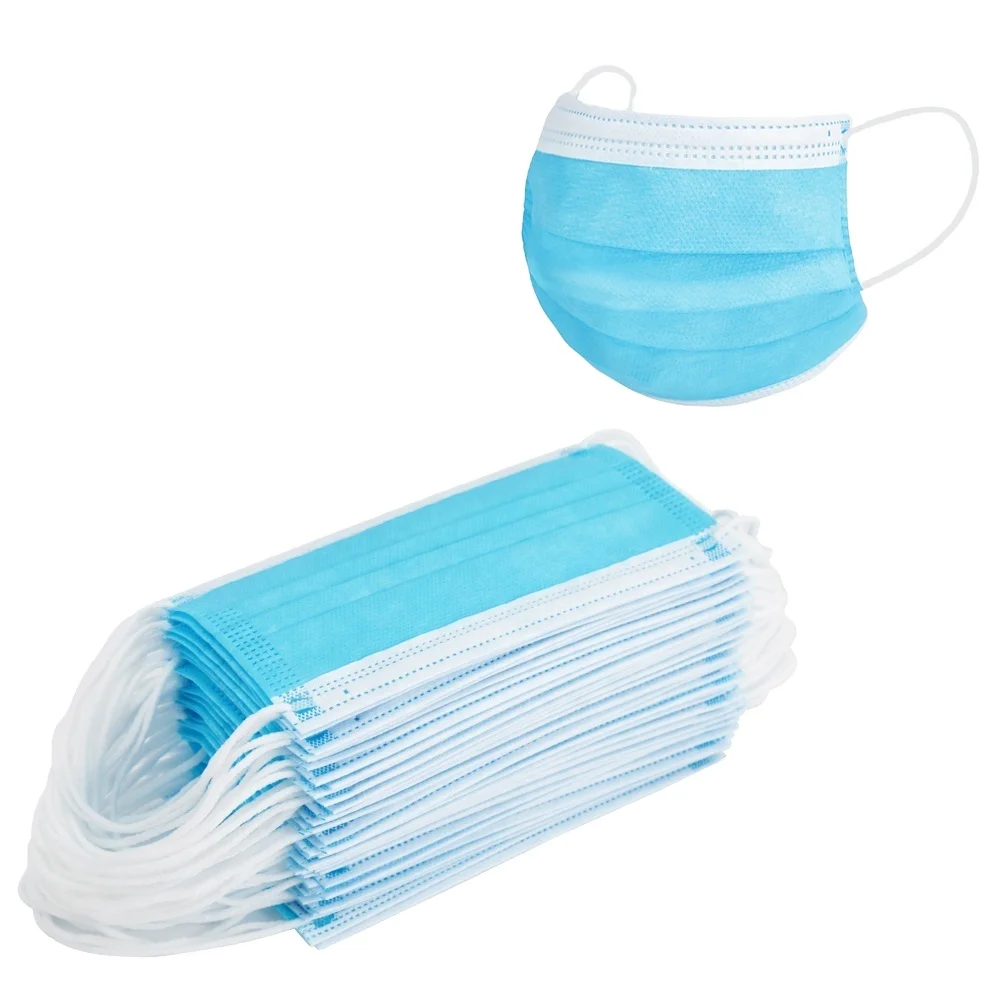 Disposable 3ply BFE99 PFE99 medical masks with ear loops with EN14683 type IIR Face Mask