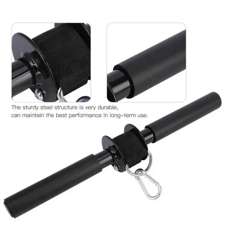 Arm Training Wrist Blaster Forearm Wrist Roller For Weight Plates Workout Forearm Roller Exerciser Wrist And Forearm Blaster