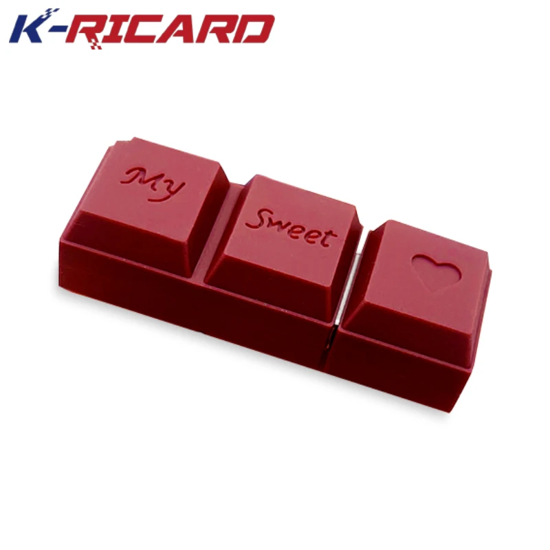 Promotion Chocolate 3D Cartoon Usb2.0 Flash Drive 2GB 4gb 8gb 16gb 32gb PVC Memory Stick U Disk