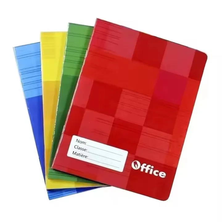 Оптовая продажа недорогие Чехлы в мягком переплете Cahier Scolaire обложки для книг обучения африканской школе
