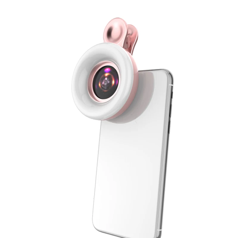 Easy Insta Skin Detector 15x Macro Cell Phone Camera Lens With Flash Light