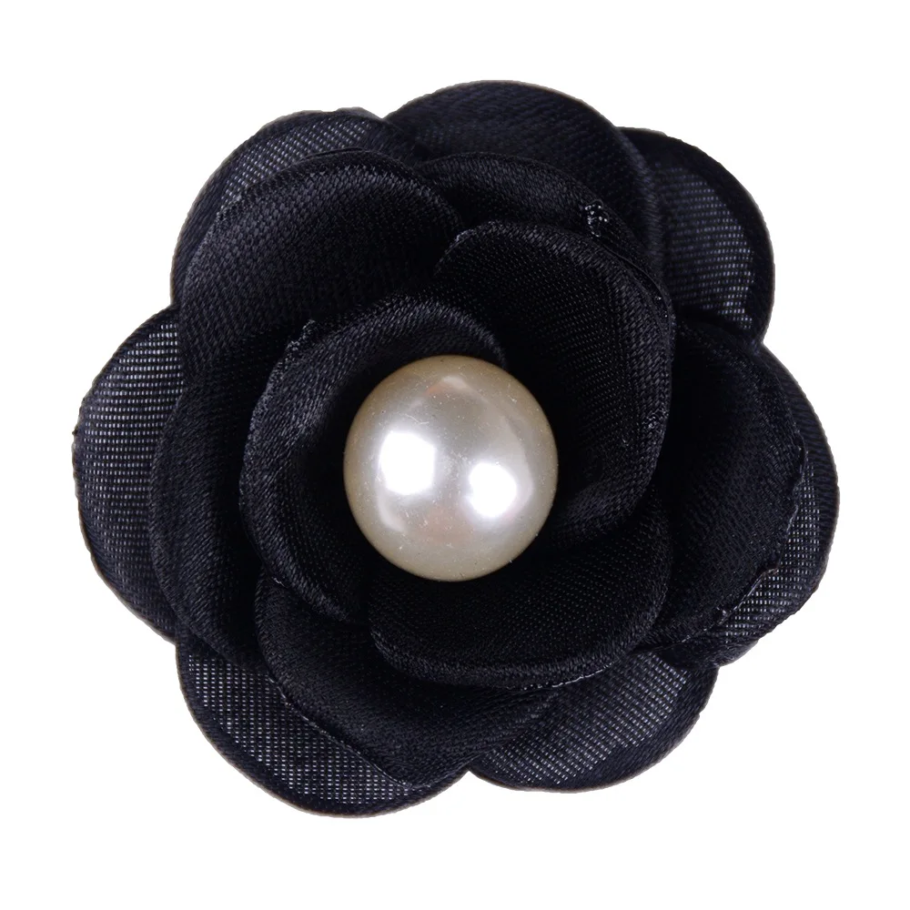 Small Layer Artificial Fabric Flower For Wedding Boutique Chiffon Lotus Party Clothing Hair Accessories Decorative Flowers