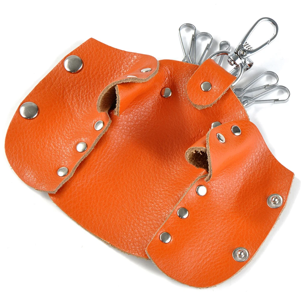 Best gift female genuine leather key bag clothing key holder waist hanging key bag