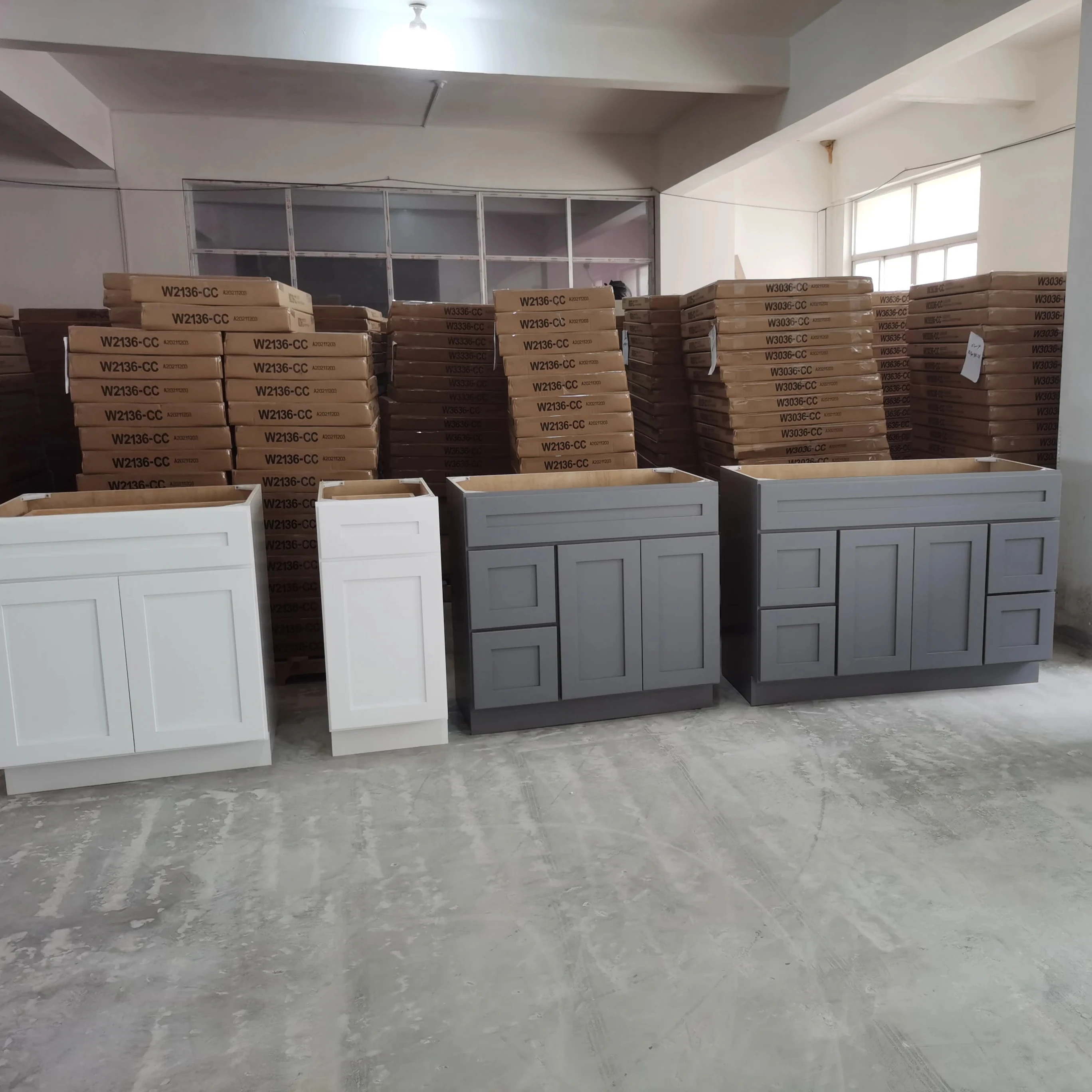 High quality kitchen cabinets modern design kitchen cabinets ready to assemble American style