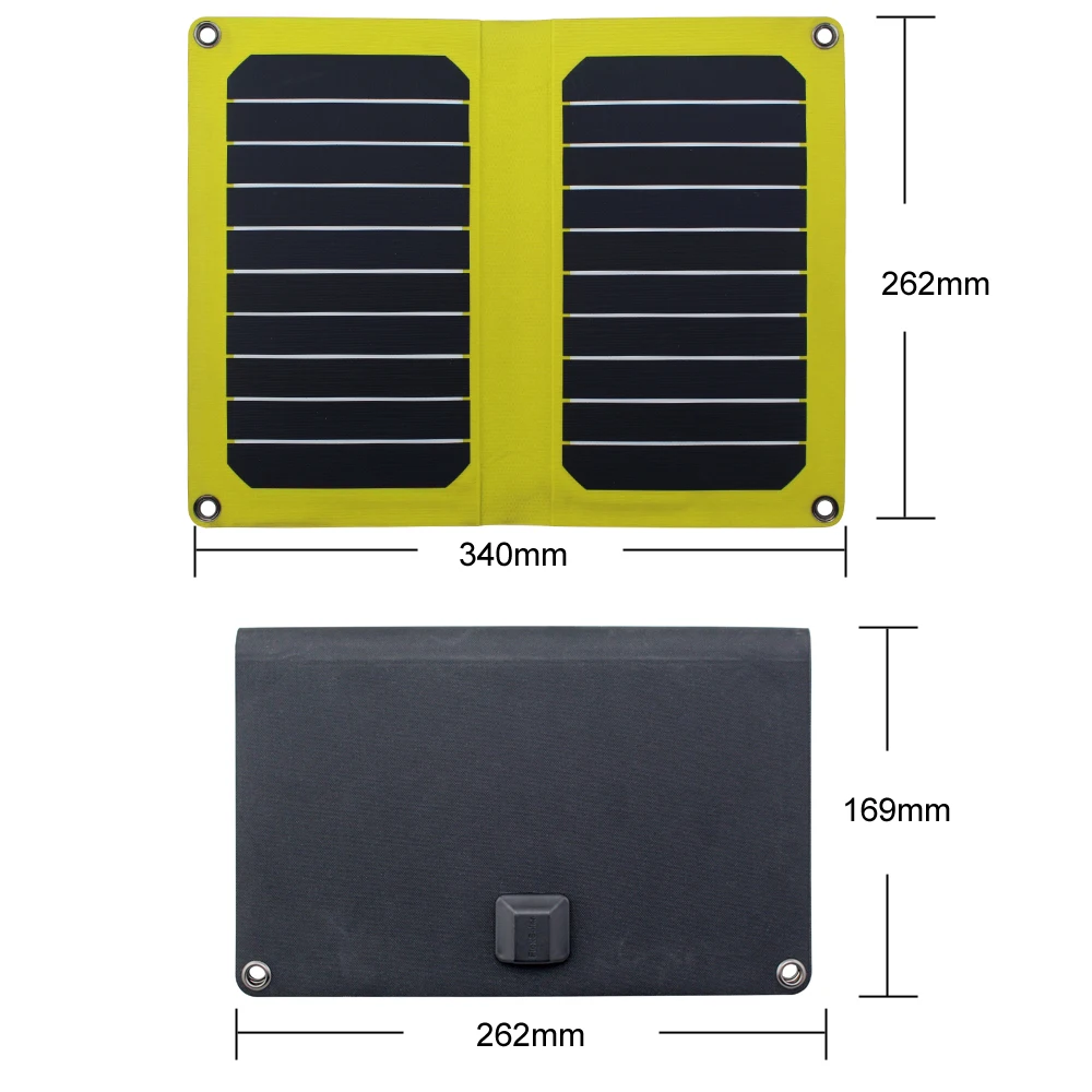 5v 10.6W solar panel etfe  high efficiency sunpower direct charger from sunlight portable waterproof camping panel