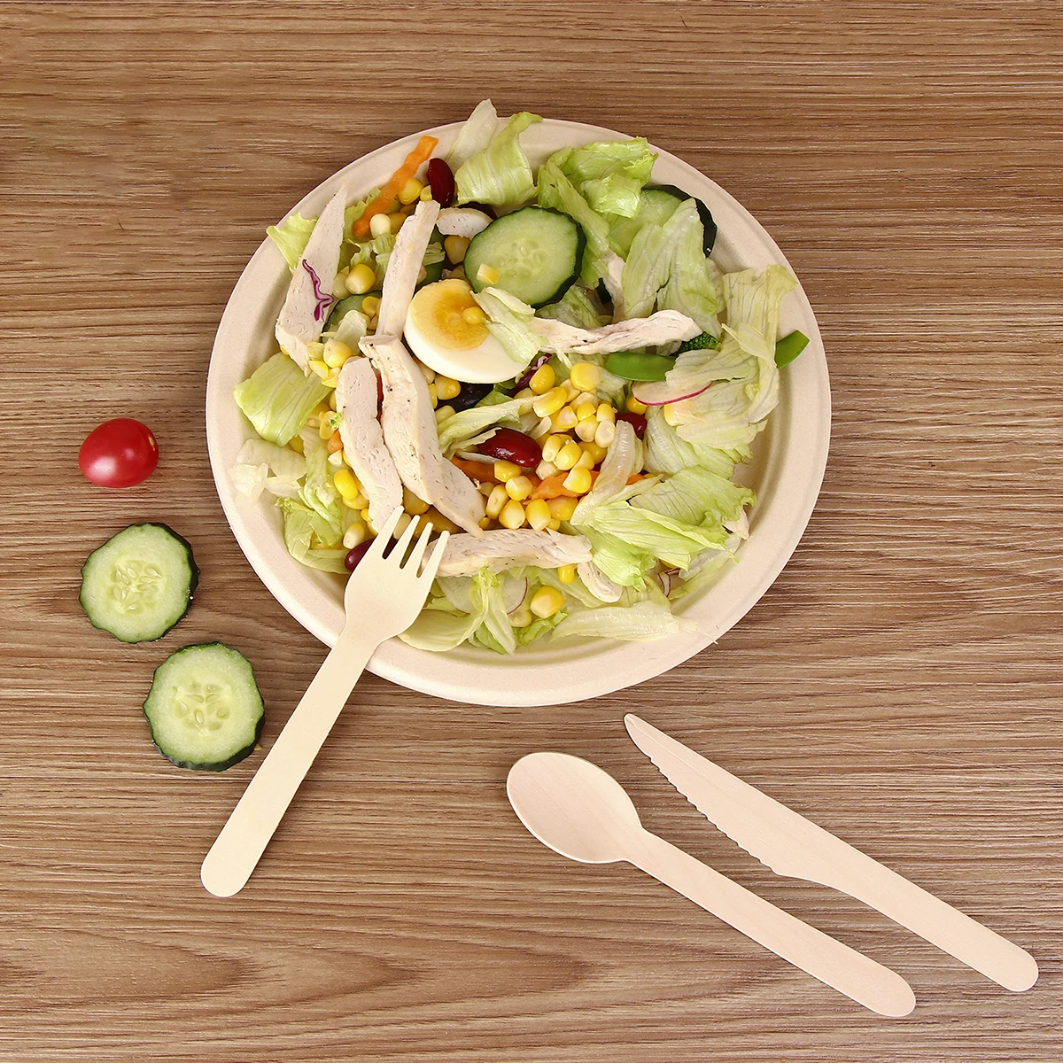 Manufacturer Wholesale Disposable Wooden Spoons Set