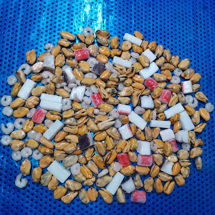 Frozen Hot Sale Seafood Mix Detail Vacuum Bag Packing Seafood Mix