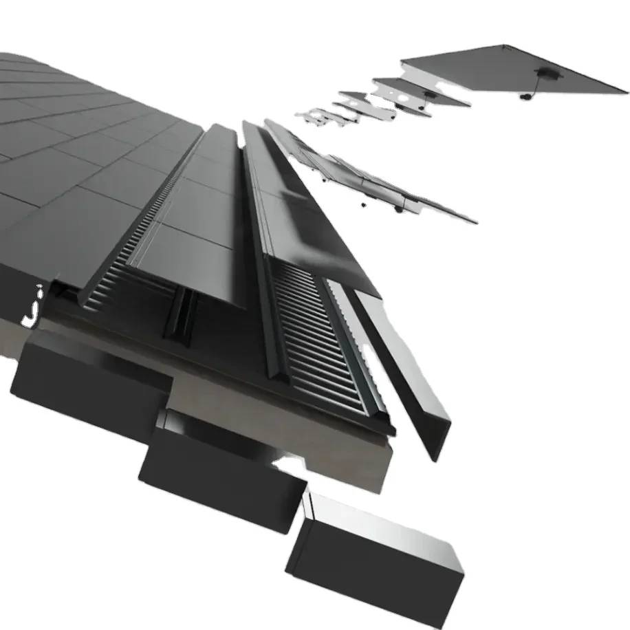 Building-integrated Photovoltaics BIPV Solar Panels Installation Roof Tile