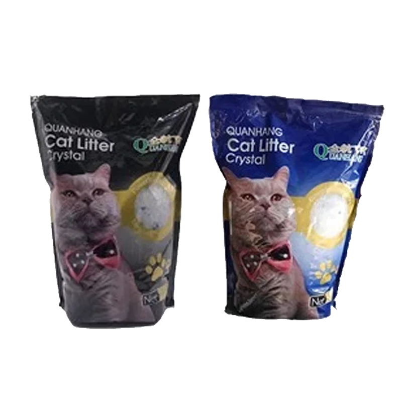 No-Clumping Silica Gel Cat Litter with Great Quality