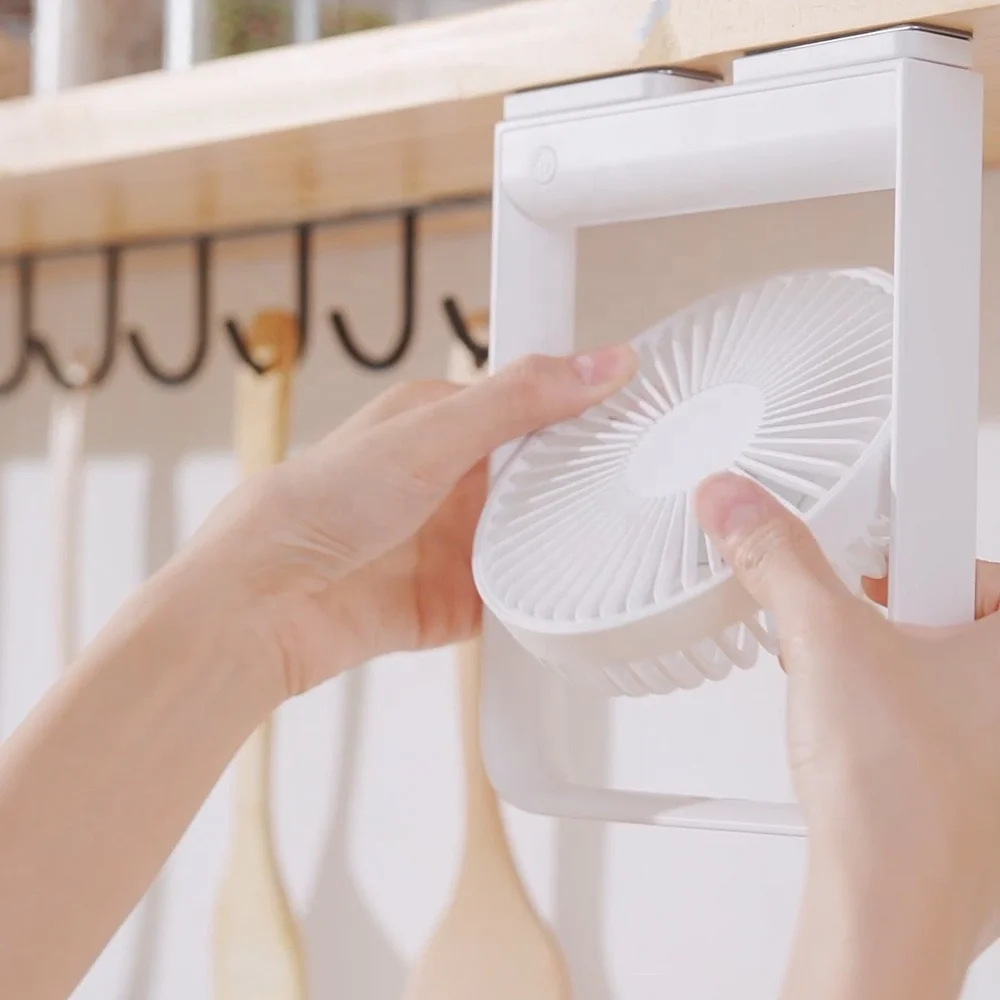 2024 New Arrival Portable Magnetic Desktop Fan | USB Rechargeable Mini Handheld Desk Fan for Office Use