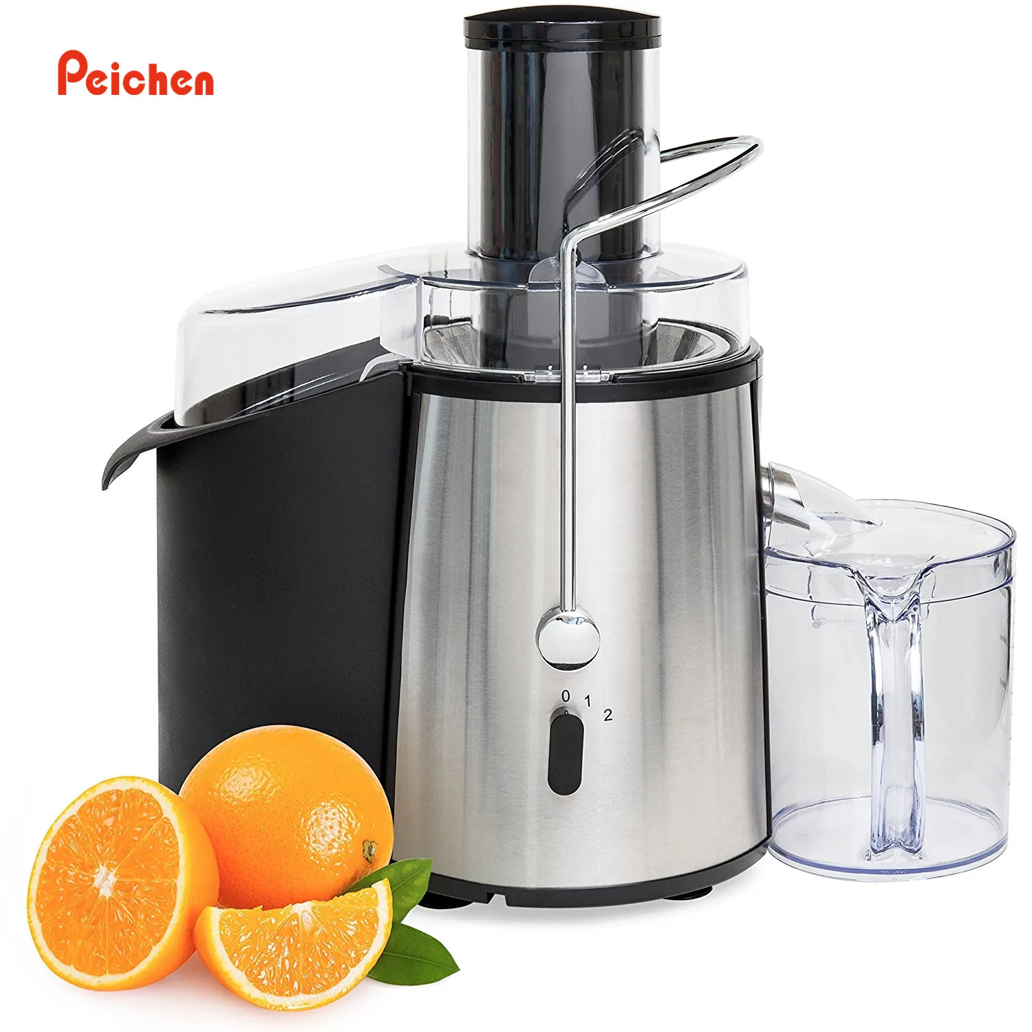 High Quality Home Stainless Steel Centrifugal Juicer Hot Sale Electric Power Source for Household Use