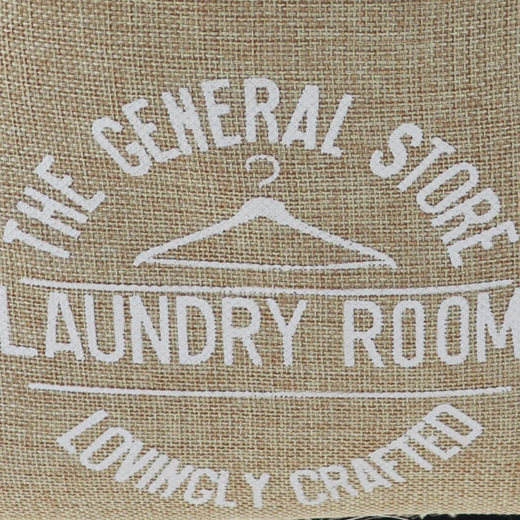 Storage Boxes Woven Jute Fabric Storage Basket Perfect for Organizing Baby Toys folding collapsible Laundry Baskets with Handles