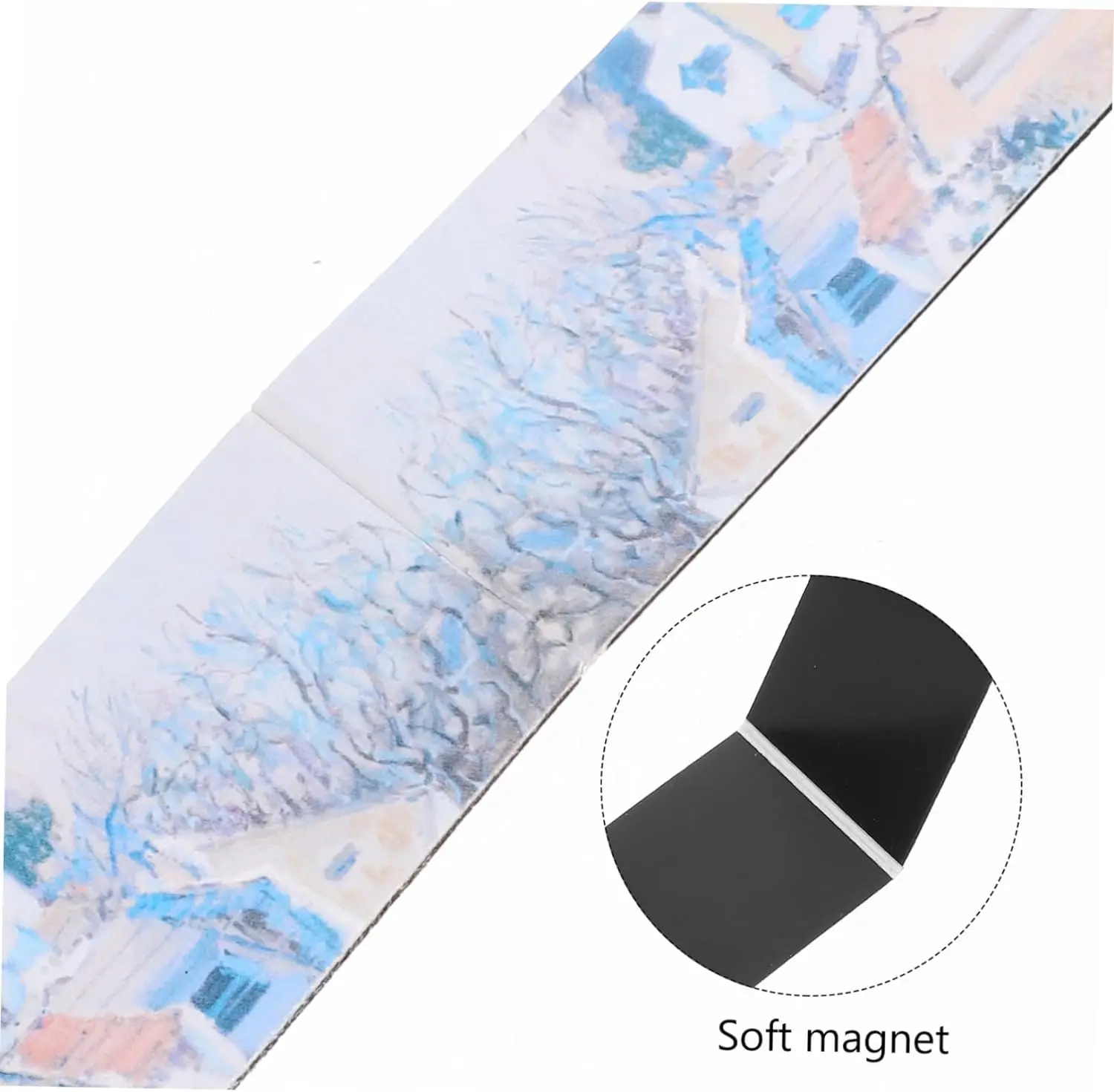 Wholesale High Quality Customized Soft Magnetic Bookmark For Office & School