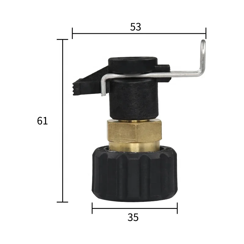 SPS High Pressure Foam Gun Adapter for Bosch Karche Series for car cleaning and Fittings Pressure water hose Adapter