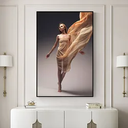 Modern bedroom decorative painting art figure hotel home beauty hanging painting living room sofa background painting