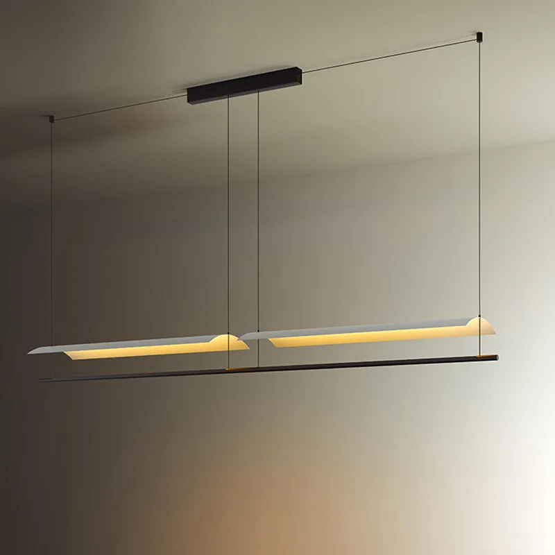 Minimalist Restaurant Lamp Chandelier Bedroom Living Room Table Chandelier New Italian Style Modern LED Custom 80 Safe Package