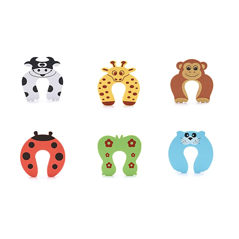 Soft foam pad protector finger pinch guard baby door stopper