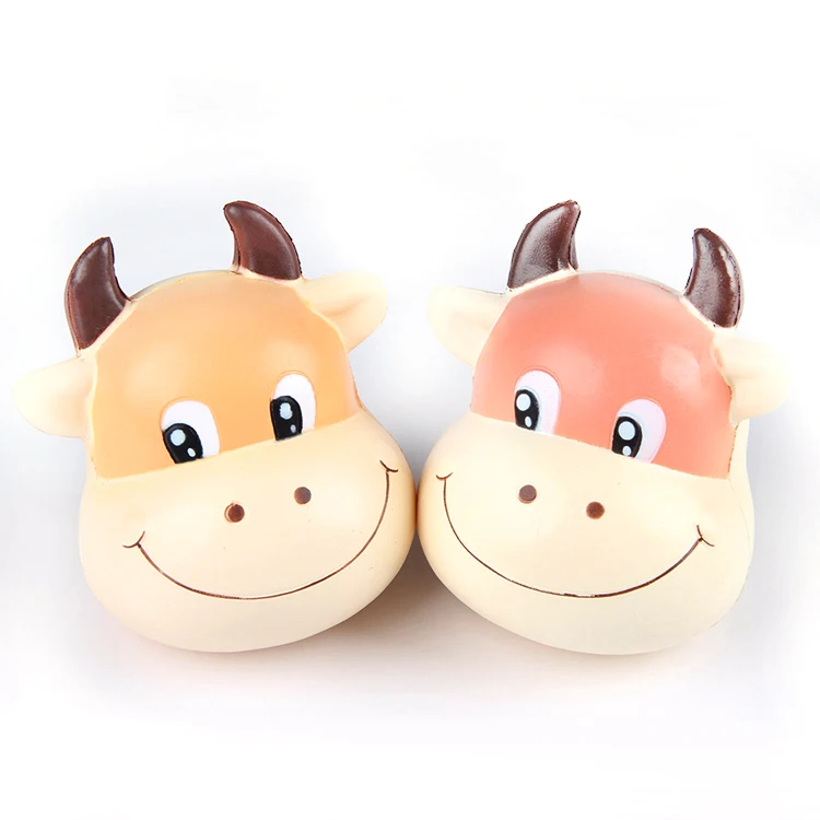 scented cute cow squeeze toy slow rising squishies toy