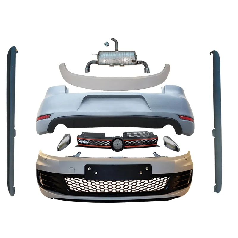 auto performance parts Tuning Car Bumpers For Volkswagen Golf 6 facelift GTI 09-13
